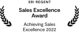 Badge 1 Pleasant Homes Sales Excellence Award